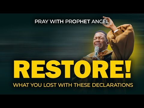Special Prayer - Restoration | Prophet Uebert Angel 