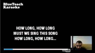 Angelina singing on BlueTeach Karaoke