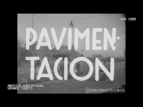 1935 | La primera cuadra de asfalto en Venado Tuerto