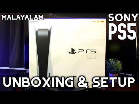 PLAYSTATION 5 (PS5) UNBOXING AND SETUP | MALAYALAM | GAMERS GALAXY