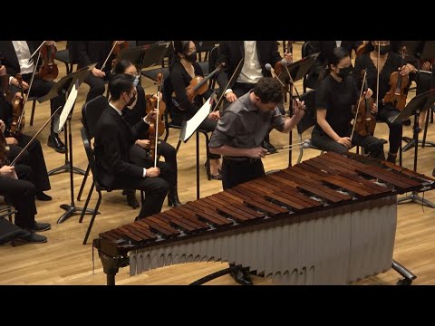 Emmanuel Séjourné - Concerto for Marimba and Strings | John Dawson
