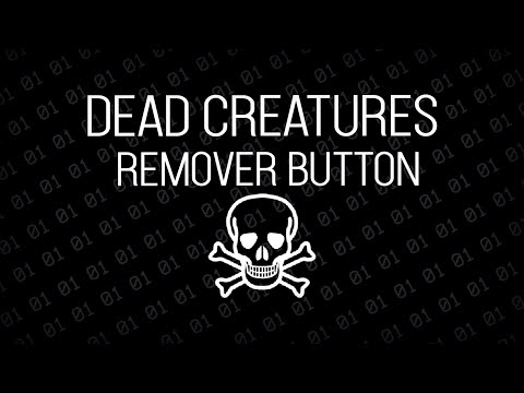 (Trailer) Dead Creatures Remover Button - People Playground Workshop Mod