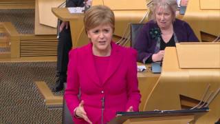 First Minister's Questions - Scottish Parliament: 2nd March 2017