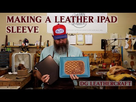 Making a Leather iPad Sleeve
