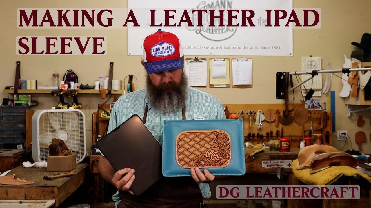 Making a Leather iPad Sleeve