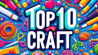 Easy Crafts for Home: 10 Fun DIY Projects You Must Try! 🏡👐