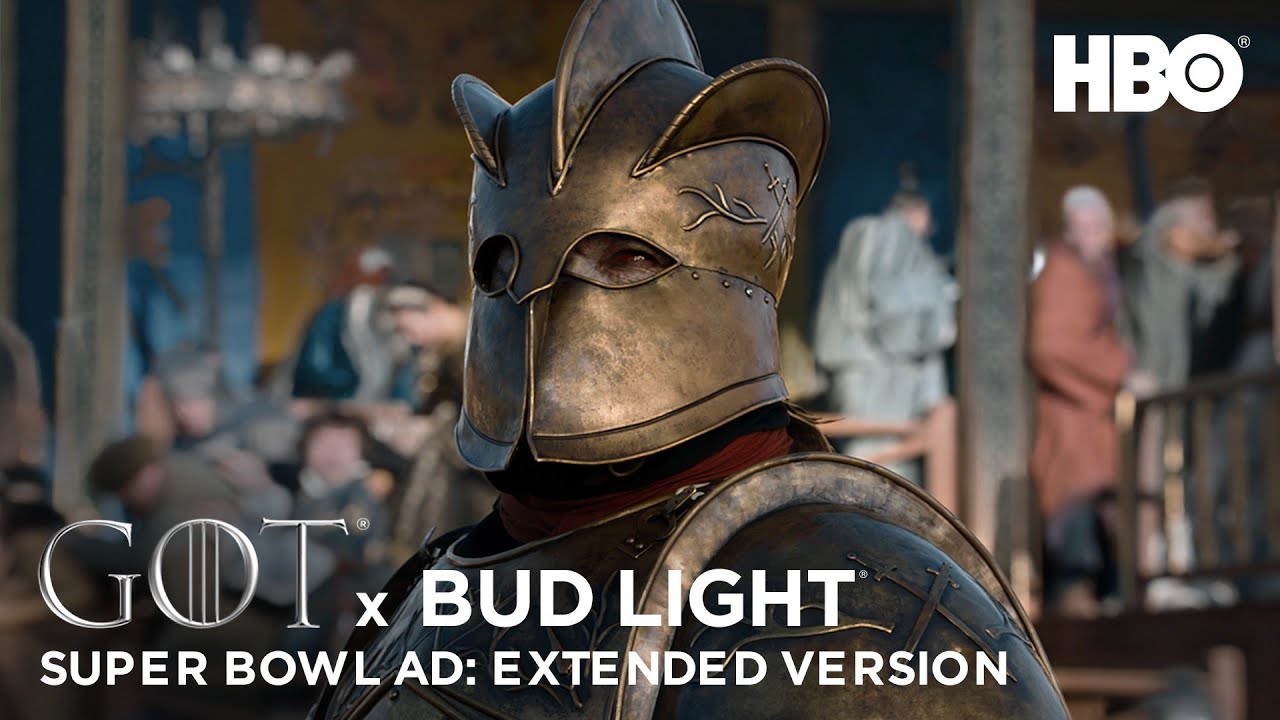 Game of Thrones X Bud Light | Official Super Bowl LIII Ad | Extended Version | HBO - YouTube