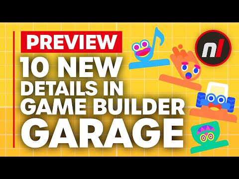 10 New Things In Game Builder Garage on Switch | Online Sharing, Cameos, Music & More!