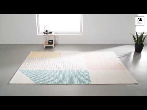 Tapis Glaze Fibres synthétiques - Multicolore - 160 x 230 cm