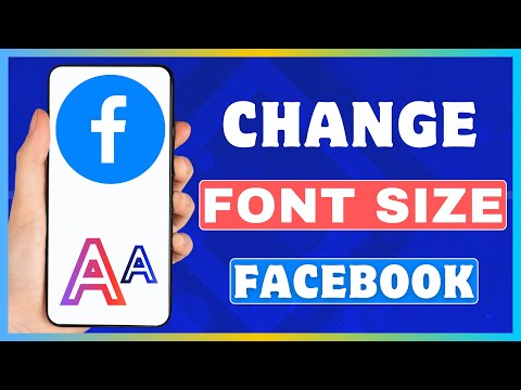 How To Change Font Size On Facebook | Increase/Decrease Facebook Text Size