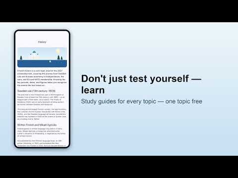 Finnish Citizenship Test video thumbnail