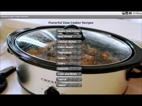 Flavorful Slow Cooker Recipes Video