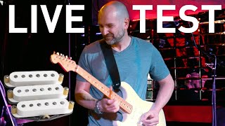 Testing the Tonerider Apex Classic Noiseless Pickups Live!