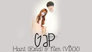 Ken (VIXX) & Hani (EXID) - GAP (One by One) Lyrics [Rom/Eng/Han] 1080p