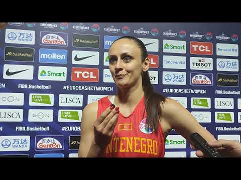 Milica Jovanović posle utakmice Srbija-Crna Gora