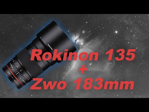 The ZWO 183mm + The Rokinon/Samyang 135mm lens is a match made in heaven (HORSEHEAD NEBULA)