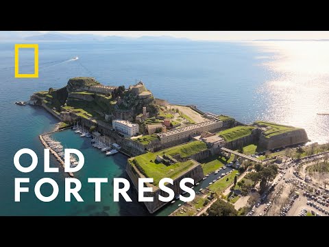 The History of Corfu's Old Fortress | Europe From Above | National Geographic UK