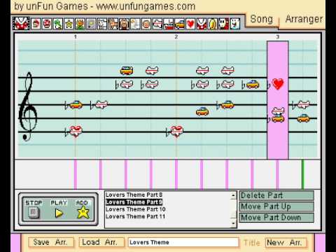 Mario Paint Composer - Hervé Roy: Lover's Theme