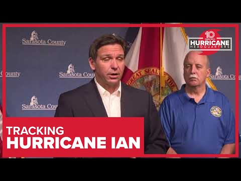 Gov. DeSantis gives Hurricane Ian update in Sarasota County