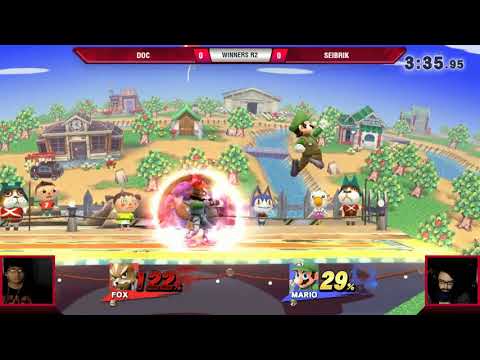 VS Weekly 9/13/18 - Winners R2 - Doc (Fox) vs Seibrik (Mario) - Smash 4