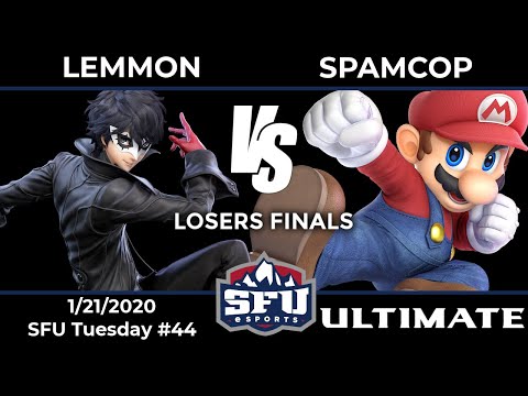 SFU Tuesday #44: Lemmon (Joker) vs Spamcop (Mario) - Loser Finals
