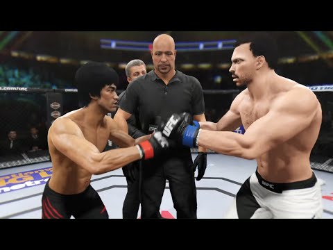 Bruce Lee vs. Doctor House - EA Sports UFC 2 - Dragon Fights 🐉