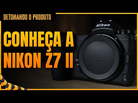 Câmera Nikon Z7 II Mirrorless 24-70mm f/4 - Kit Completo