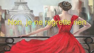 Эдит Пиаф - Non, je ne regrette rien. Произношение и перевод.