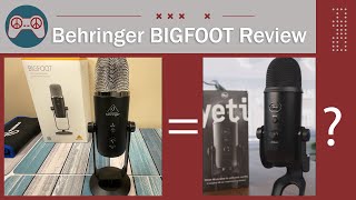Video thumbnail for Behringer BIGFOOT USB Mic Review - Can it compete with the Blue Yeti? by FamilyGeekery