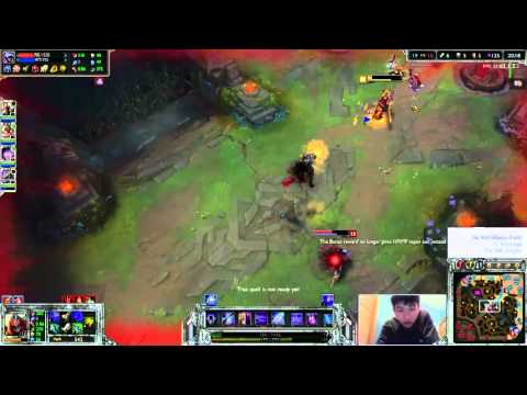 Zed vs Talon Outplay 12/2/14