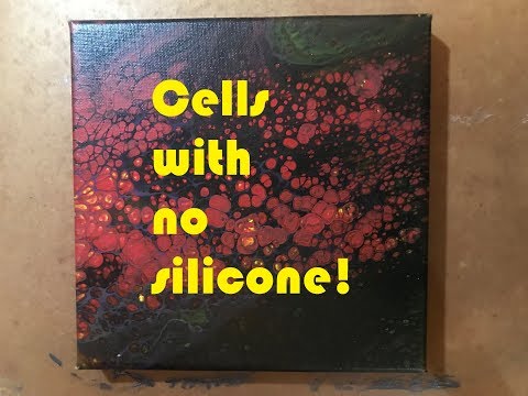 Quick acrylic pour | cells with no silicone!