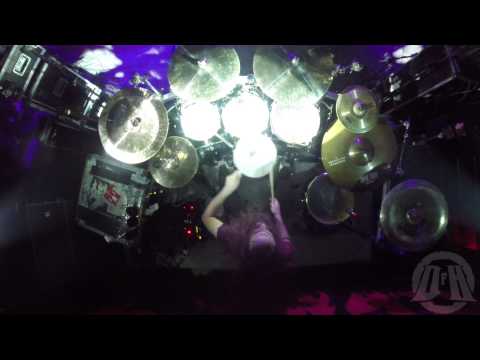 SVART CROWN@An Eternal Descent-Live in Poland-Katowice 2014 (Drum Cam)