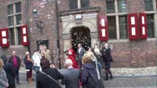 preview picture of video 'huwelijks voltrekking in Doesburg 11-11-11 11:11'