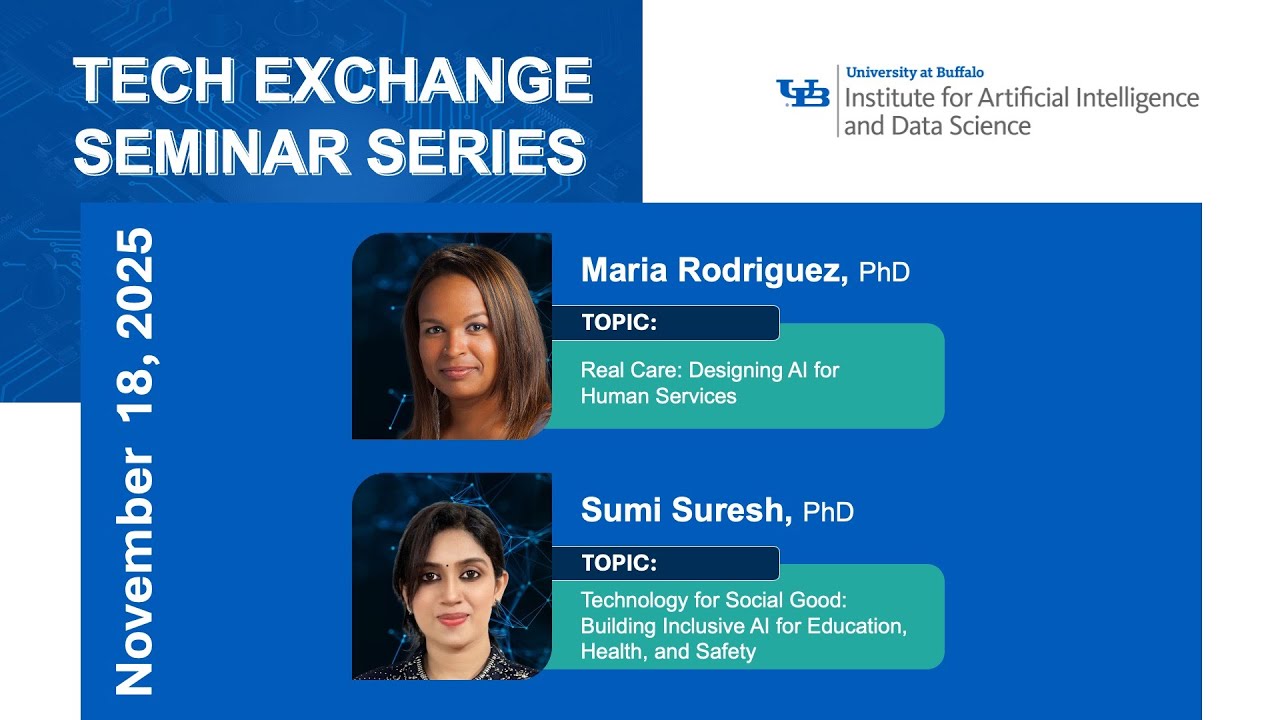 IAD Tech Exchange Seminar Series Speakers: November 18, 2025