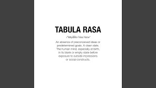 Tabula Rasa