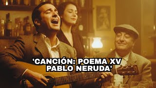 “Poema XV – Pablo Neruda | El silencio convertido en canción” #PoemaXV  #PabloNeruda