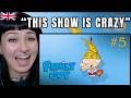 British Girl Reacts To The MORE Of The FUNNIEST Family Guy Moments