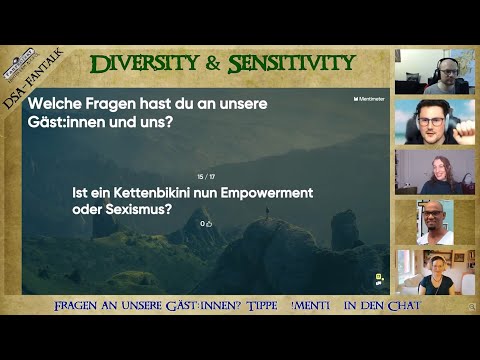 Diversity & Sensitivity in DSA - Teil 1: Schaffende (8. DSA-Fantalk) VC#030-1