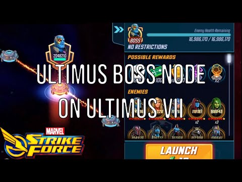 Ultimus Boss Node on Ultimus VII - Marvel Strike Force
