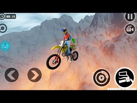 Impossible Motor Bike Tracks: Motors Game Stunts | Yellow Bike Driving Stunts - Android GamePlay FHD