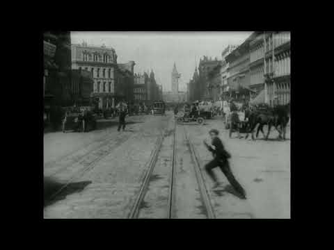 1906. a trip down Market Street. before the earthquake and Fire.