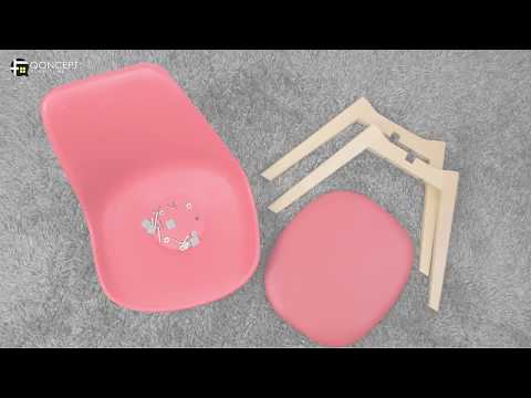 Qoncept Furniture: HATHOR Eames Style Chair - Assembly Guide