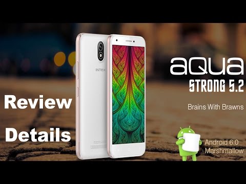 Intex Aqua Strong 5.2 review and Specification