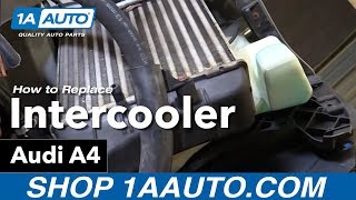 How to Replace Intercooler 04-09 Audi A4