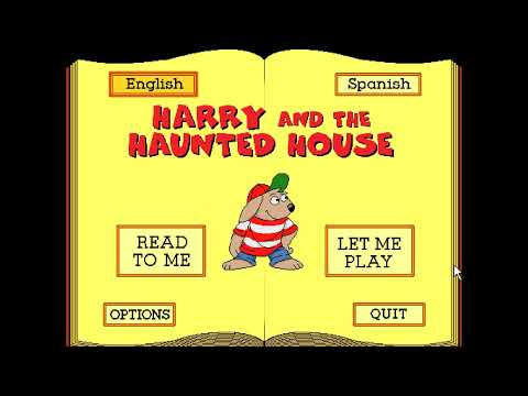 Harry And the Haunted House Living Books PC Gameplay