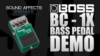 Video thumbnail for Boss BC-1X Bass Compressor Demo Review by Sound Affects