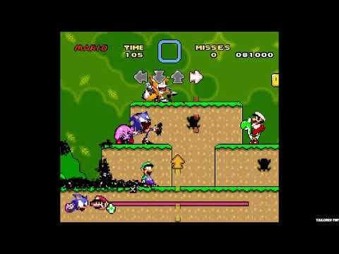 Friday Night Funkin' Night Of Snes V2 - Nintendoesn’t (Vs Pibby Darkness) (HD)