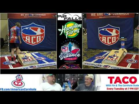 SINGLES CORNHOLE ELIMINATION SEMIFINAL A: (5) CRUSE VS (3) PARKER: ACO LAS VEGAS MAJOR -