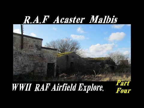 WWII RAF Airfield Explore .. R.A.F Acaster Malbis Communal Site. Part Four.