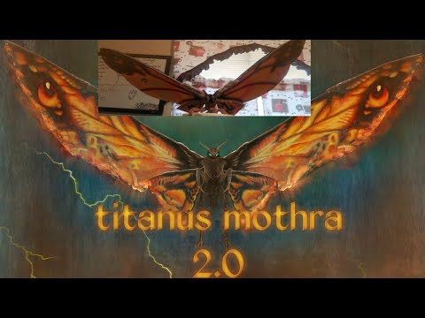 Mothra figure 2.0( king of the monsters)